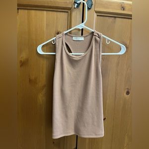 Miss Love dusty rose tank Size L